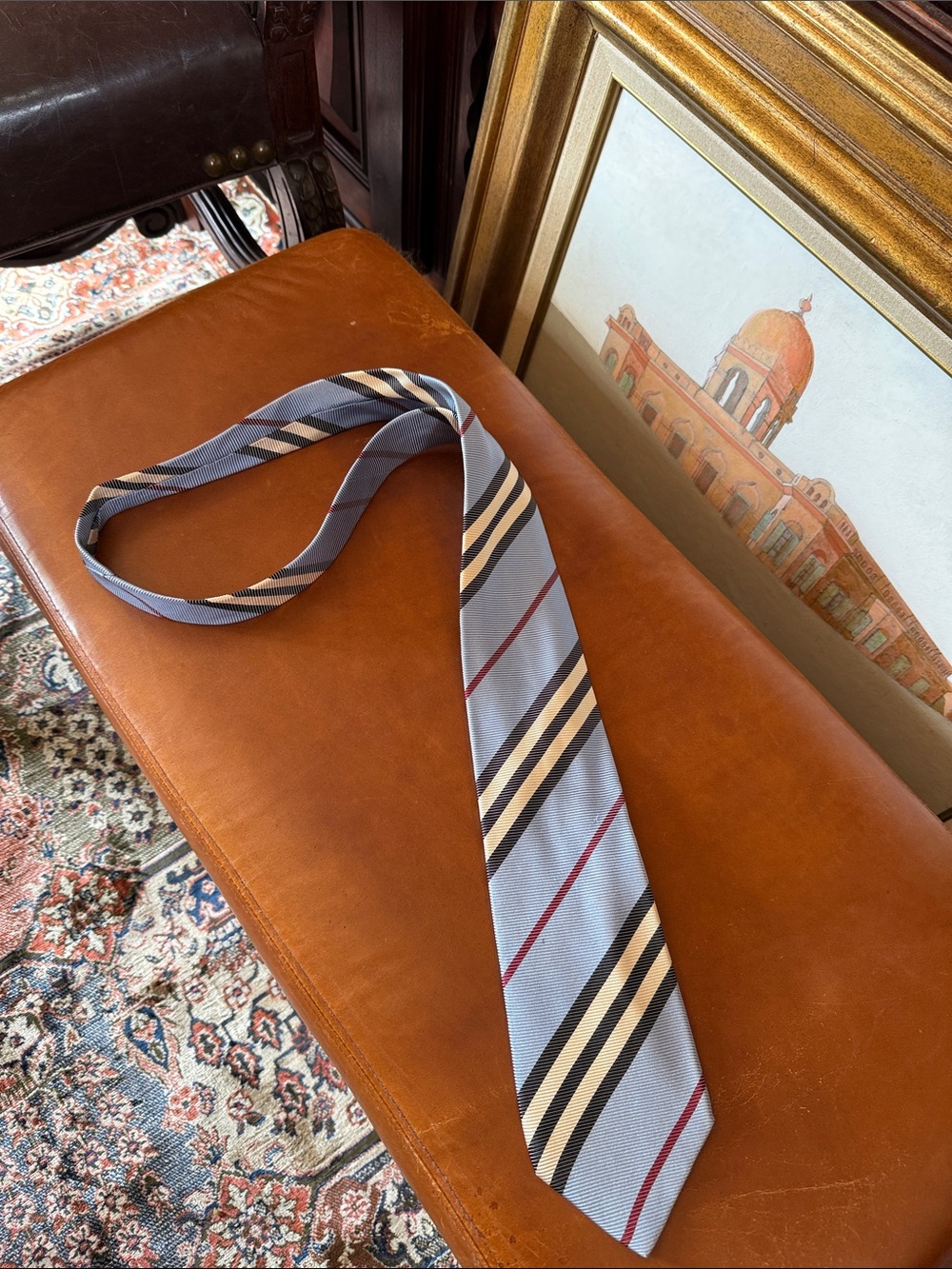 Classic Burberry tie